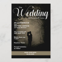 Capa de Revista | Salve a Data do Casamento