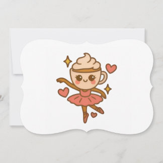 Convite Cappuccina Ballerina Italian Ausweis