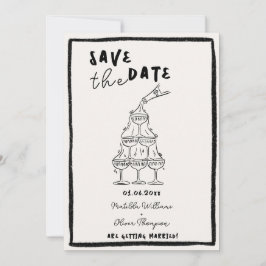Convite Caprichoso de Save The Date