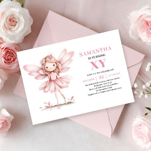 Convite Caprichoso para o 8º Aniversário da Menina