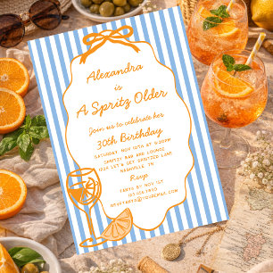Convite Caprichoso Um Spritz Mais Velho Aperol Spritz Aniv