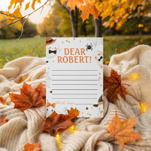 Convite Cápsula Horária de Primeiro Aniversário de Spooky