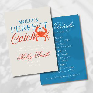 Convite Captura perfeita - Design de noz costeira