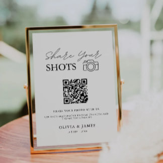 Convite Capturar O Sinal De Código Qr De Amor, Moderno
