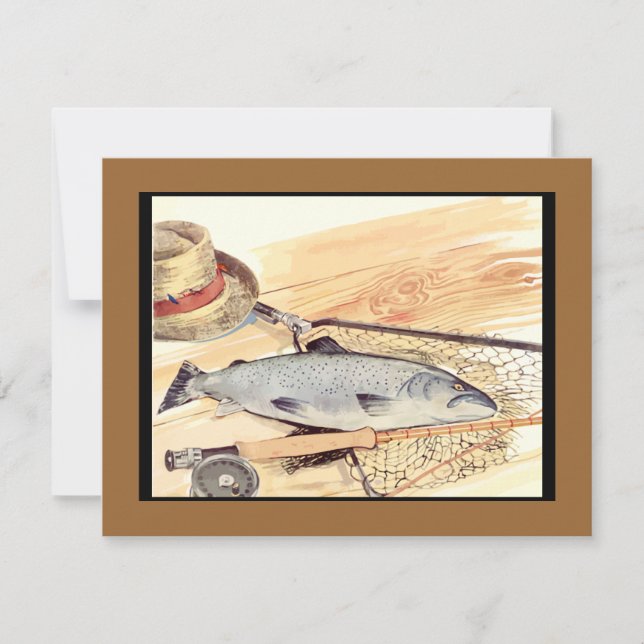 Convite Capturas de pesca e combate (Frente)