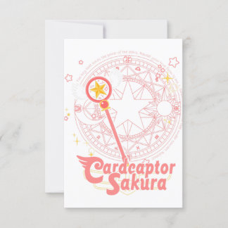 Convite cardcaptor sakura, sakura, anime, manga, sakura k