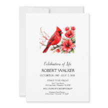 Cardeal e Hibiscus Life Tribute