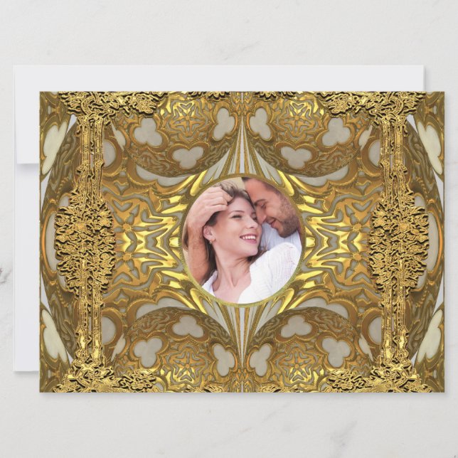 Convite Cardellastine 6,5 x 8,75" Insira sua foto (Frente)