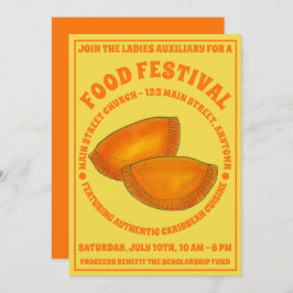 Convite Caribe de Festa de Comida de Carne de Bovino jamai