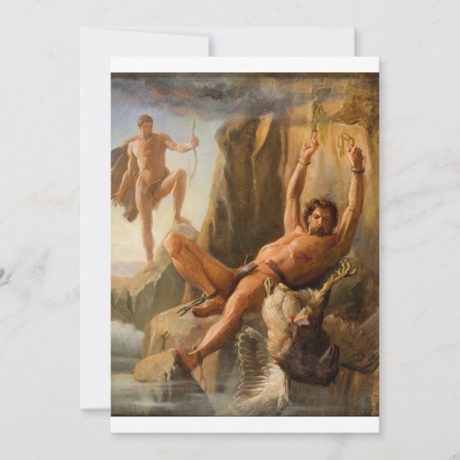 Convite Carl Bloch - Prometheus' Befreiung (Frente)