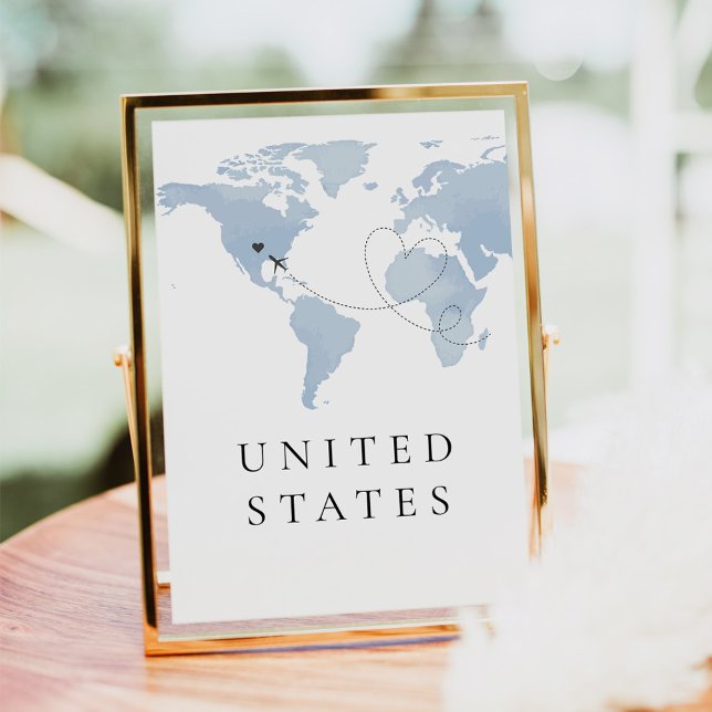 Convite Carmen Azul Onde No Número De Tabela Mundial (Criador carregado)