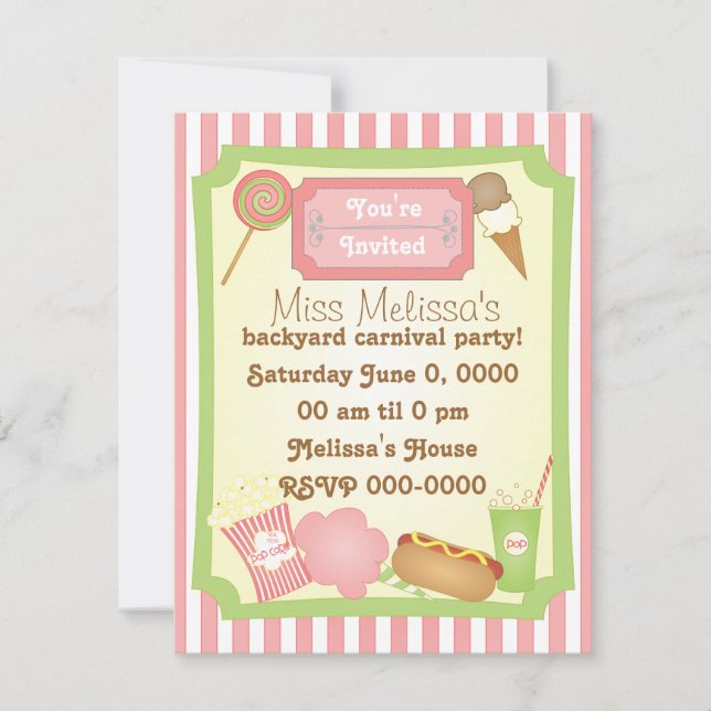 Convite Carnaval (Frente)