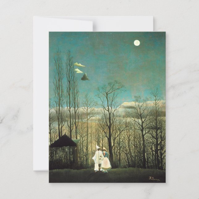 Convite Carnaval de Henri Rousseau (Frente)