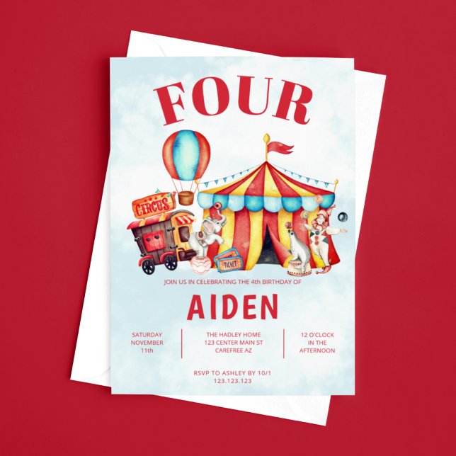 Convite Carnaval Festival 4º Aniversário (Criador carregado)