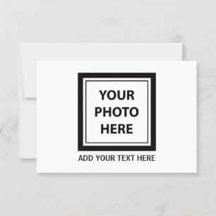 Convite Carregar Foto de Imagem e Adicionar Texto - Person