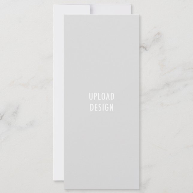 Convite Carregue a placa plana 4x9.25 no Design (Frente)