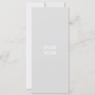 Convite Carregue a placa plana 4x9.25 no Design