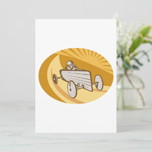 Convite Carrinho de Sabão