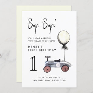 Convite Carro 1rua distante socialmente do Parado de Anive