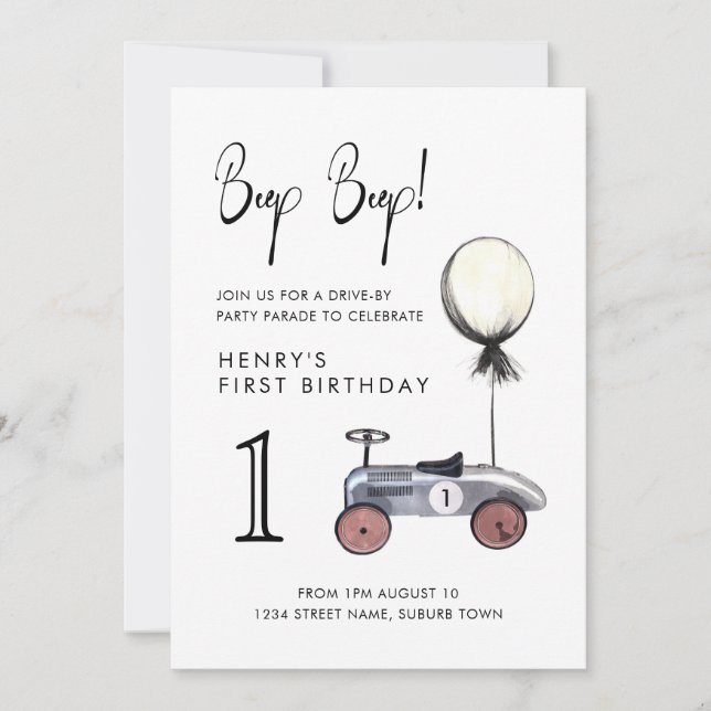 Convite Carro 1rua distante socialmente do Parado de Anive (Frente)