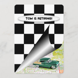 Convite Carro Antigo de Reforma