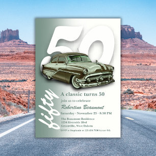 Convite Carro Verde Clássico Completa 50 Anos
