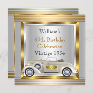 convite carros vintage - Pesquisa Google  Aniversário de carro de corrida,  Festa carros, Convites de festa de aniversário