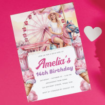 Carrossel Party Watercolor Personalizado