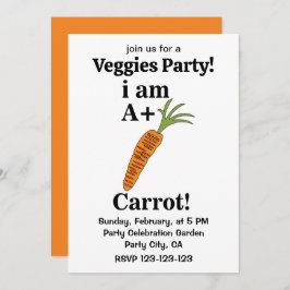 Convite Carrot, eu sou um Carrot Engraçado