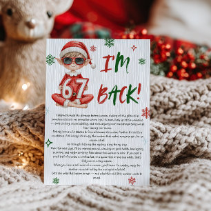 Convite Carta de Retorno do Elfo Natal 6 7 meme tendência
