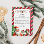 Convite Carta do Natal<br><div class="desc">Carta personalizada de Santa Cláusula. Dê ao seu filho,  este ano,  uma carta especial e fofa de Papais noeis. Coleção: https://www.zazzle.com/collections/love_christmas_collection-119212194434211063</div>