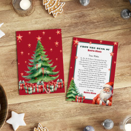 Convite Carta personalizada de Papai Noel