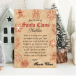 Convite Carta Personalizada de Papais noeis Imprimível<br><div class="desc">Traga magia para o Natal Feriado com a magia dos Papais noeis este ano com esta carta imprimível dos Papais noeis. Esta carta da mesa de Papais noeis é completamente personalizável para fazer o seu e pode ser um download instantâneo se você escolher. Você pode impressão de casa esta carta...</div>