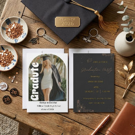 Convite “Cartão de Formatura Personalizado – Celebre a Con