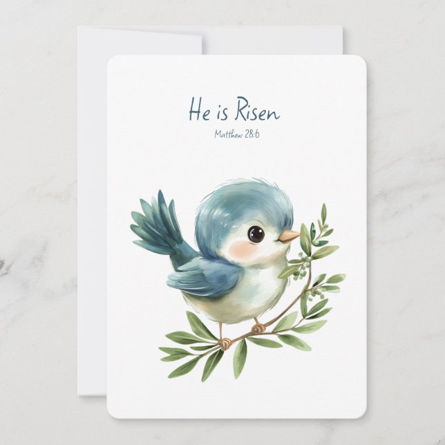 Convite Cartão_postal de felz pascoa (Frente)