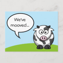 Cartão Postal de Mudança