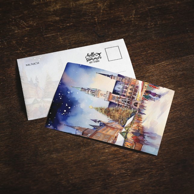 Convite Cartão-postal de Natal em Munique (Criador carregado)
