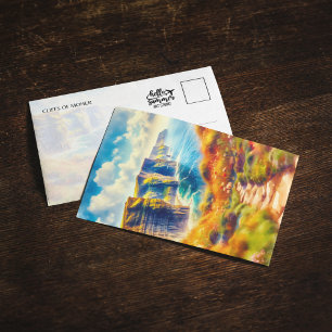 Convite Cartão-postal de serigrafia da Moher Ireland