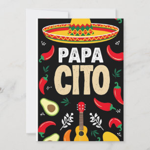 Convite Cartão-postal do Partido Avocado