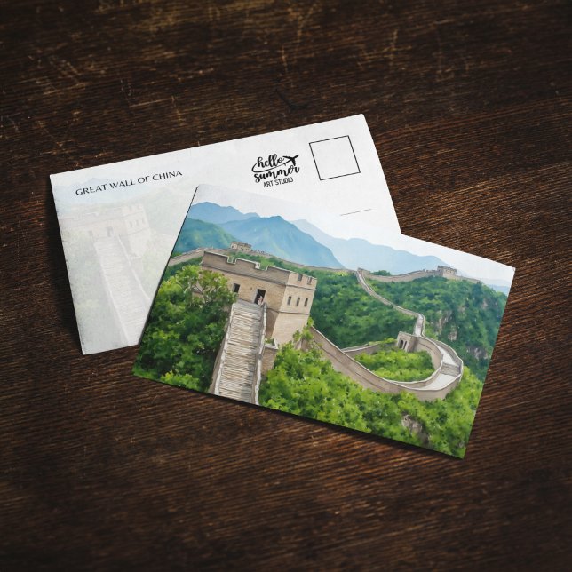 Convite Cartão-postal para excelente Wall da China (Criador carregado)