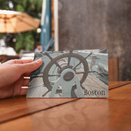 Convite Cartão postal para navio da Tea Party de Boston