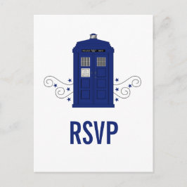 Convite Cartão postal RSVP da Caixa de Polícia v3