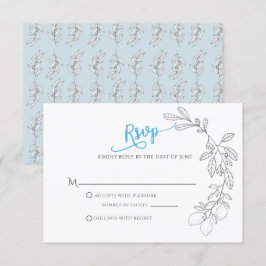 Convite Cartão-resposta George