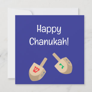 Convite cartão Salve a Data para Chanukah
