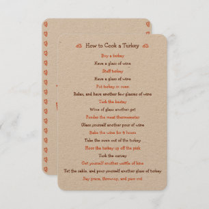 Convite Cartaz De Ação De Graças Engraçado Como A Turquia