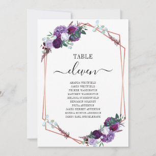 Convite Cartaz De Assento De Casamento De Frame Dourado De