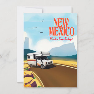Convite Cartaz de viagem do Novo México