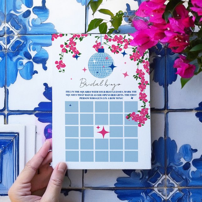 Convite Cartaz do chá de panela Santorini Rosa (Criador carregado)