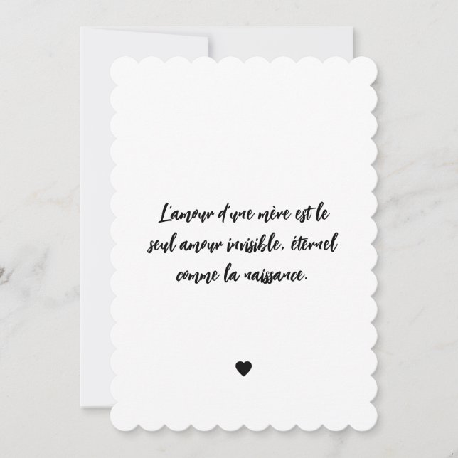 Convite Carte fête des mères Léopard (Frente)