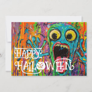 Convite Carteira de Medo Halloween